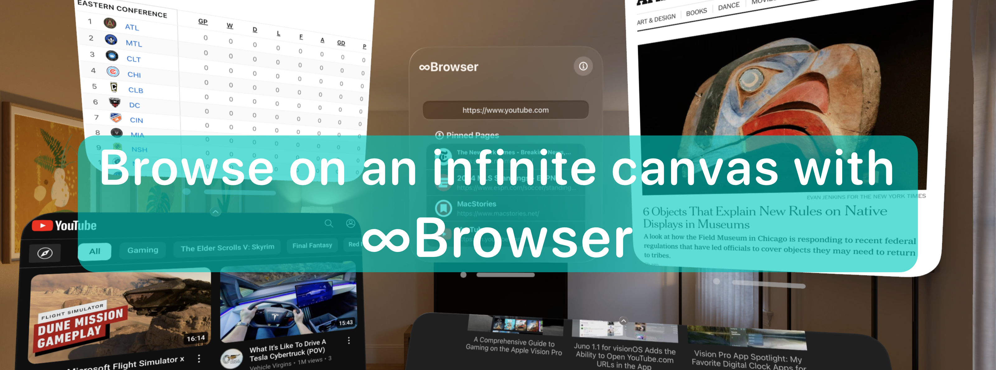 Promo Banner of ∞Browser